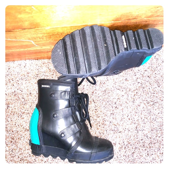 sorel women's joan rain wedge